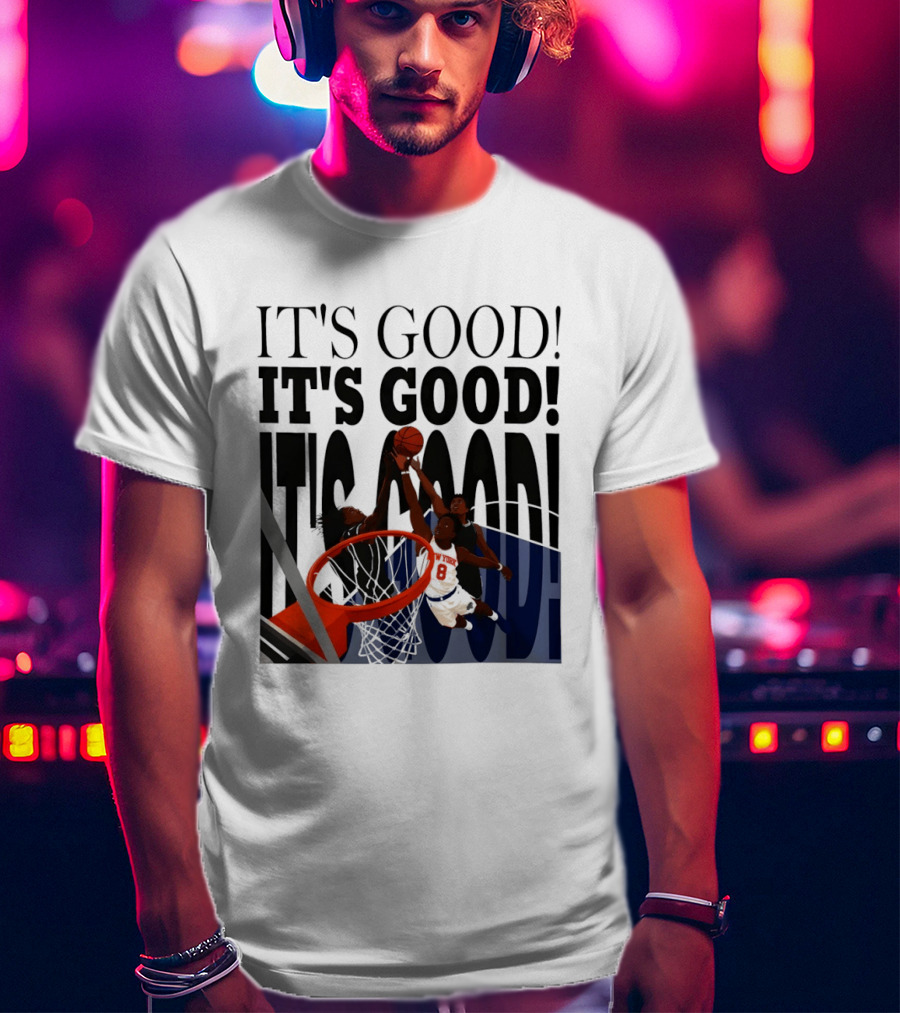 OG Anunoby It's Good San Antonio Spurs Tip In Basketball NBA 2026 T-Shirt