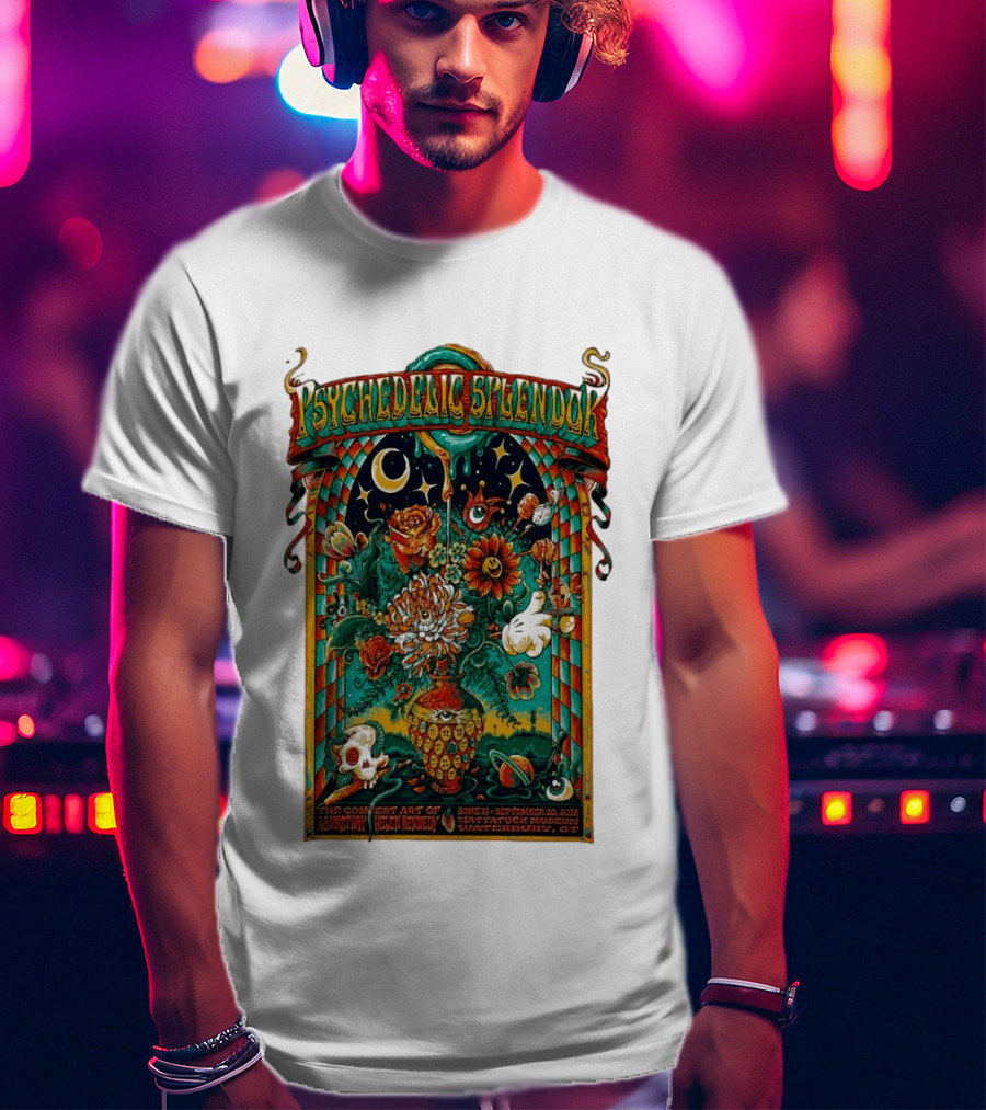 Psychedelic Splendor Asmita Winery Heaven Kennedy Mattatuck Museum June 13 September 20 2026 Waterbury Connecticut T-Shirt