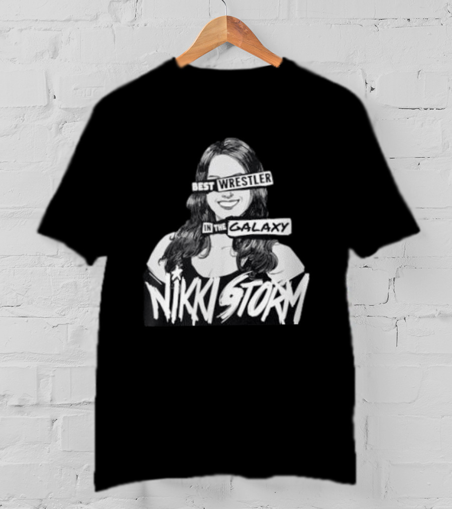 Nikki Storm Best Wrestler In The Galaxy WWE T-Shirt