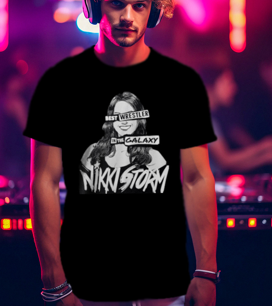 Nikki Storm Best Wrestler In The Galaxy WWE T-Shirt