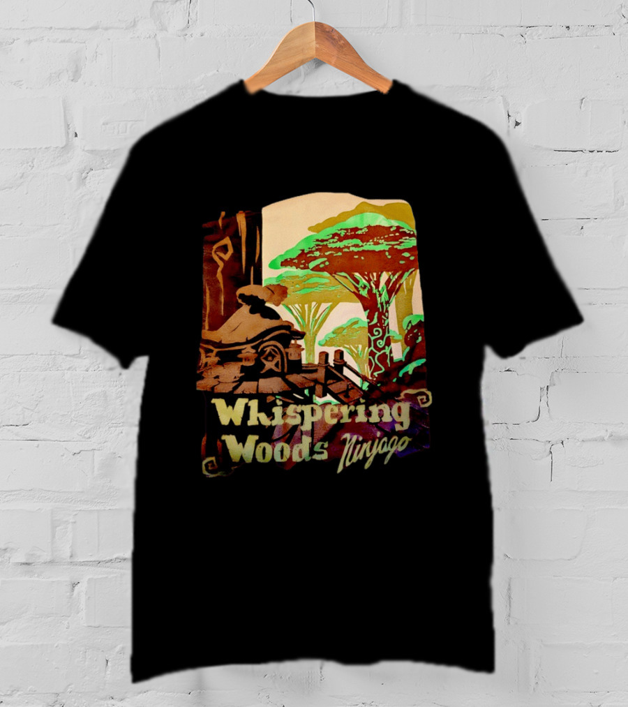 Whispering Woods Ninjago Forest Temple Scene Masters Of Spinjitzu T-Shirt