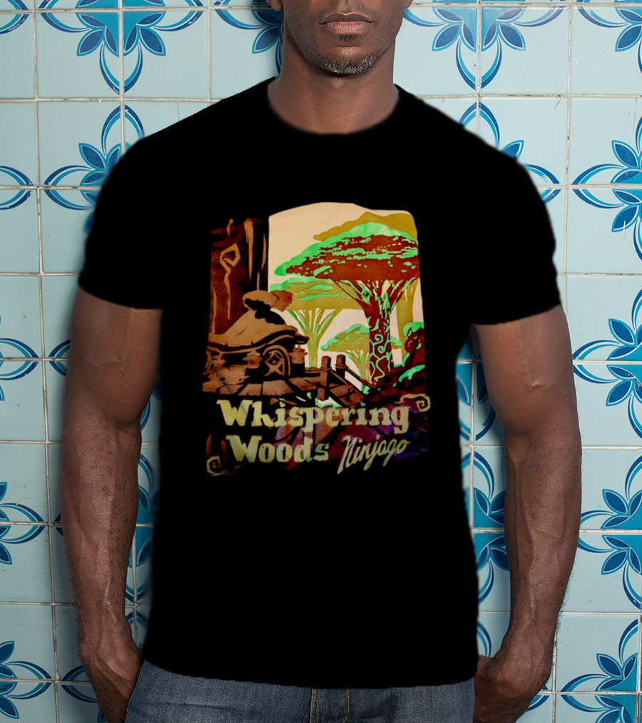 Whispering Woods Ninjago Forest Temple Scene Masters Of Spinjitzu T-Shirt