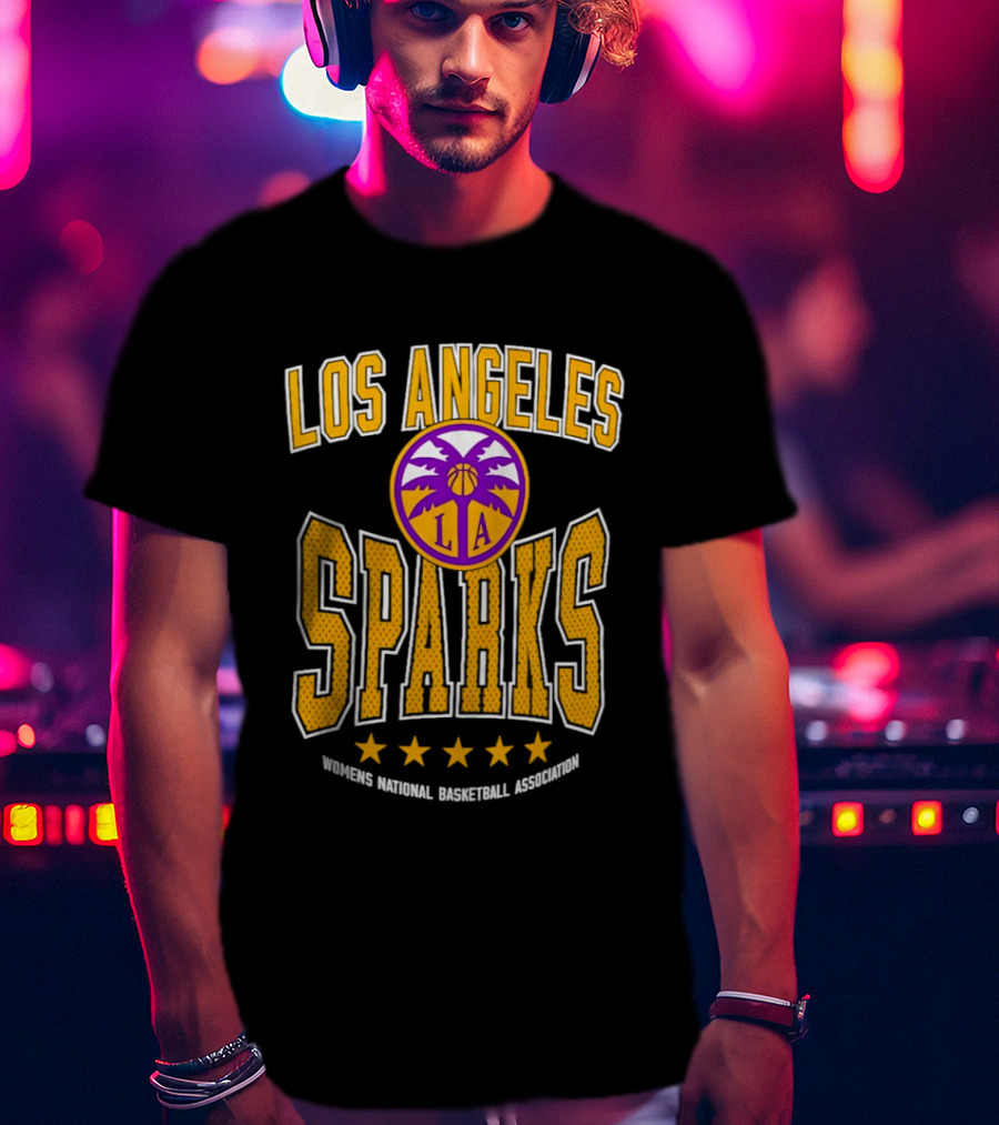 Los Angeles Sparks WNBA 2026 Summer Basketball Association T-Shirt