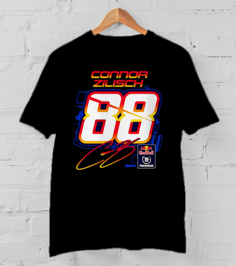 Connor Zilisch 88 Red Bull Trackhouse Racing T-Shirt