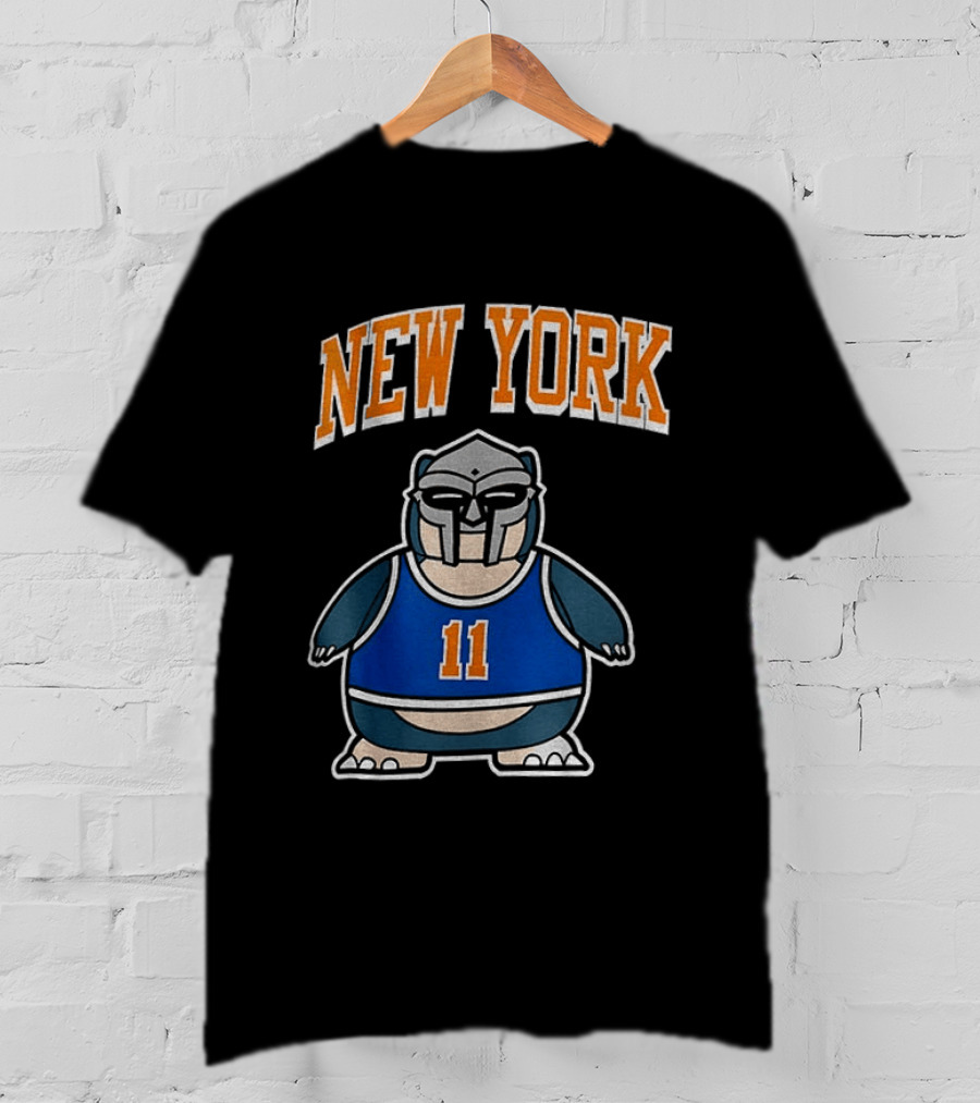 New York Knicks MF Doom Jalen Brunson #11 NBA Basketball 2026 T-Shirt