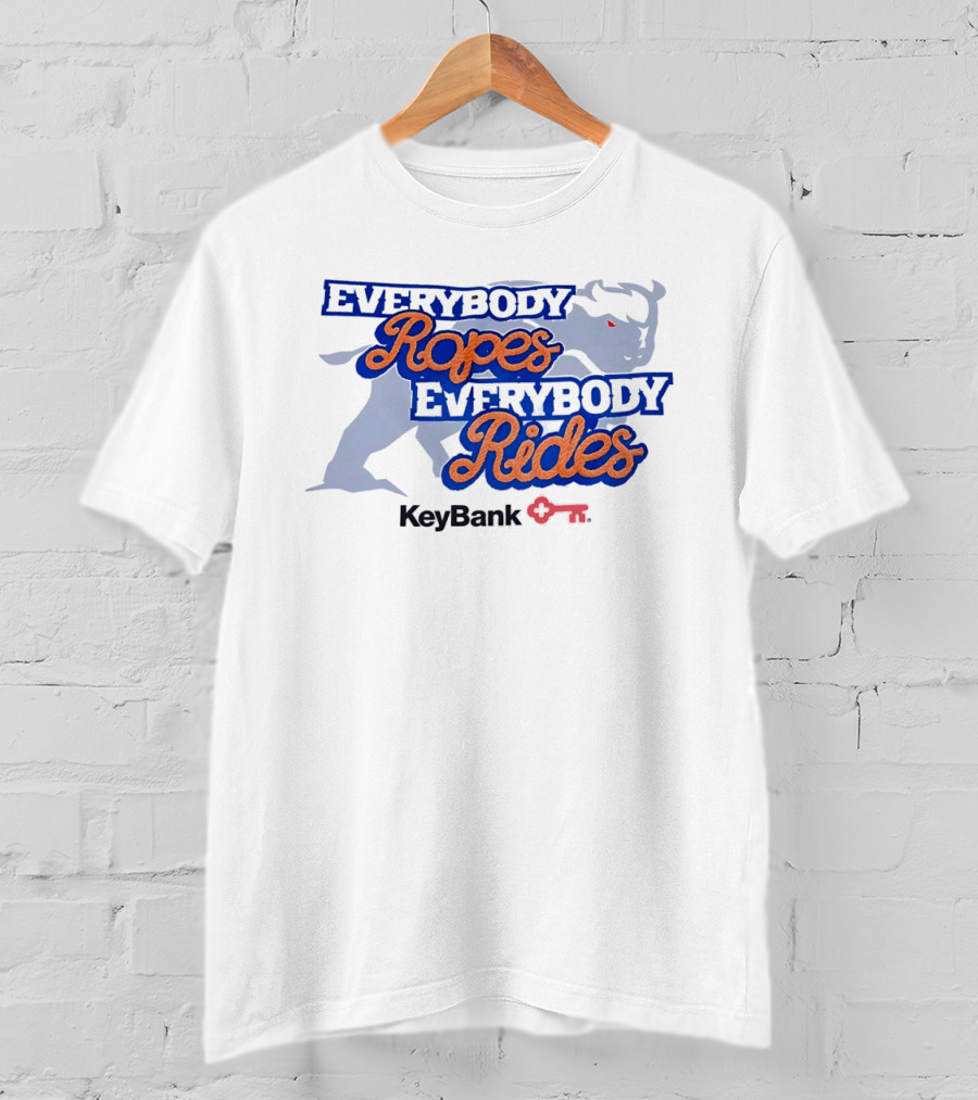 Buffalo Sabres Everybody Ropes Everybody Rides KeyBank 2026 T-Shirt
