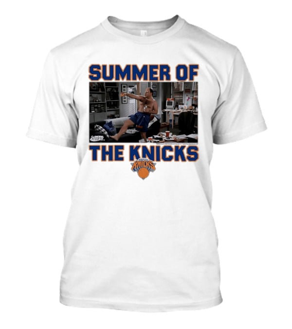 Summer Of The Knicks George Costanza Seinfeld New York Knicks Basketball T-Shirt