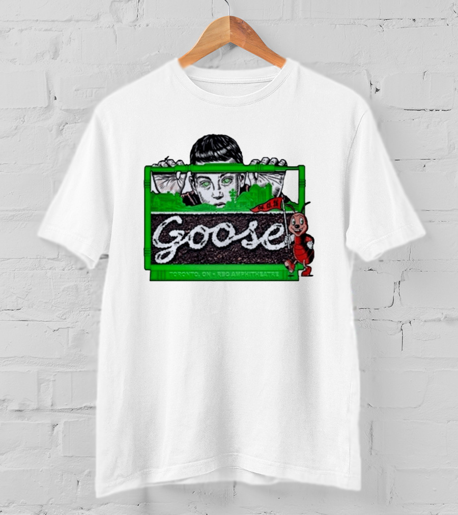 Goose June 13 2026 RBC Amphitheatre Toronto ON O.G.A.L Giant Kid And Ant T-Shirt