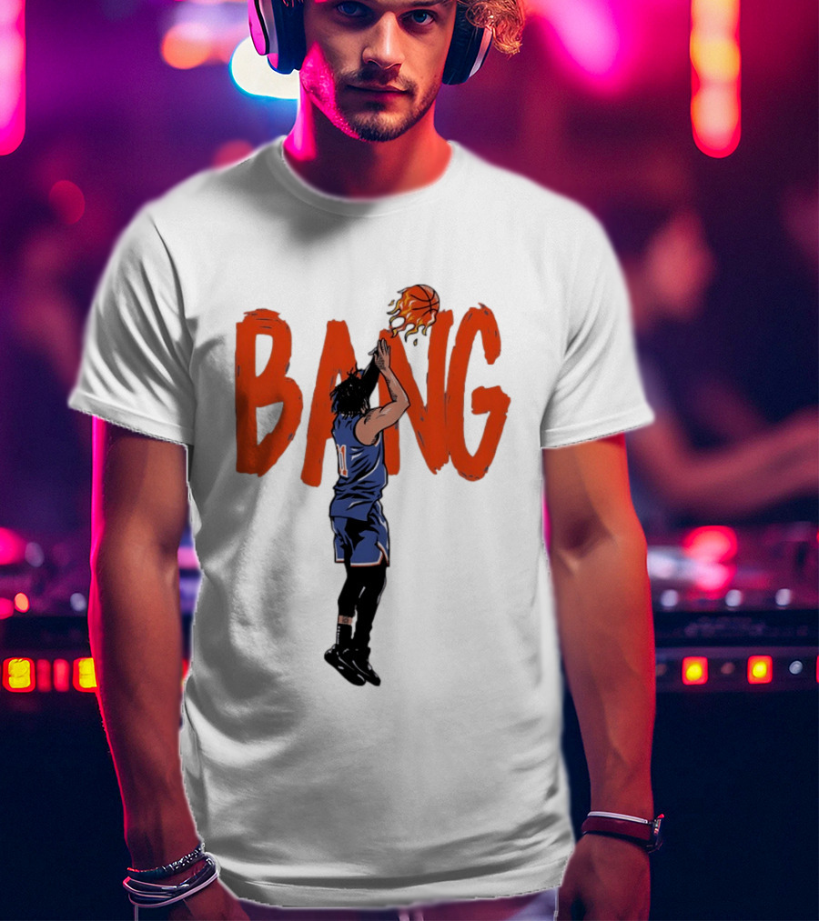 BANG Jalen Brunson New York Knicks NBA Basketball T-Shirt