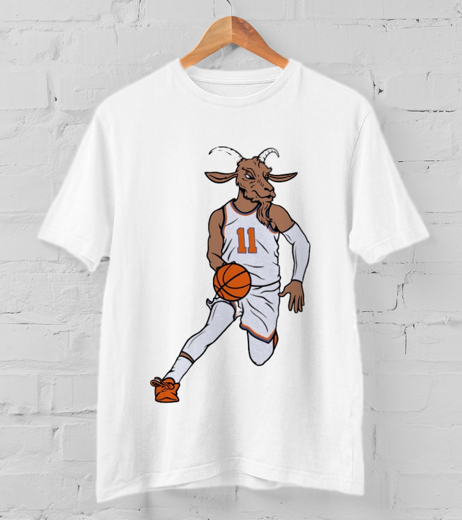 Jalen Brunson Goat 11 New York Knicks NBA Basketball T-Shirt