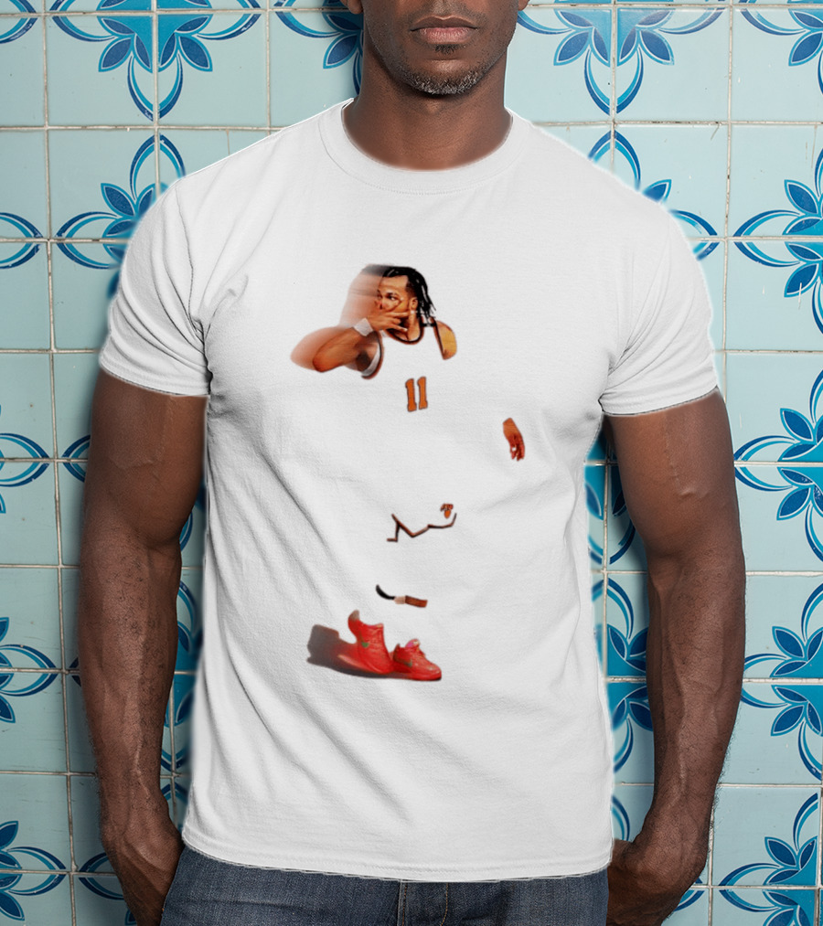 Jalen Brunson New York Knicks NBA Player Unique Distorted T-Shirt