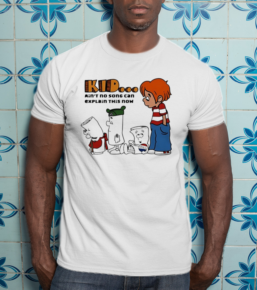 Kid Ain't No Song Can Explain This Now Retro Cartoon T-Shirt