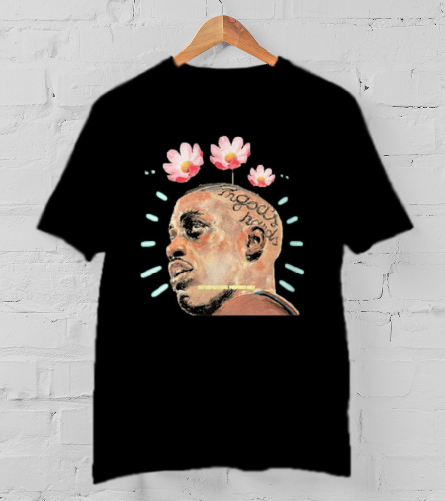 In God's Hands Always Believe In Yourself Crown Act Flower Artistry T-Shirt