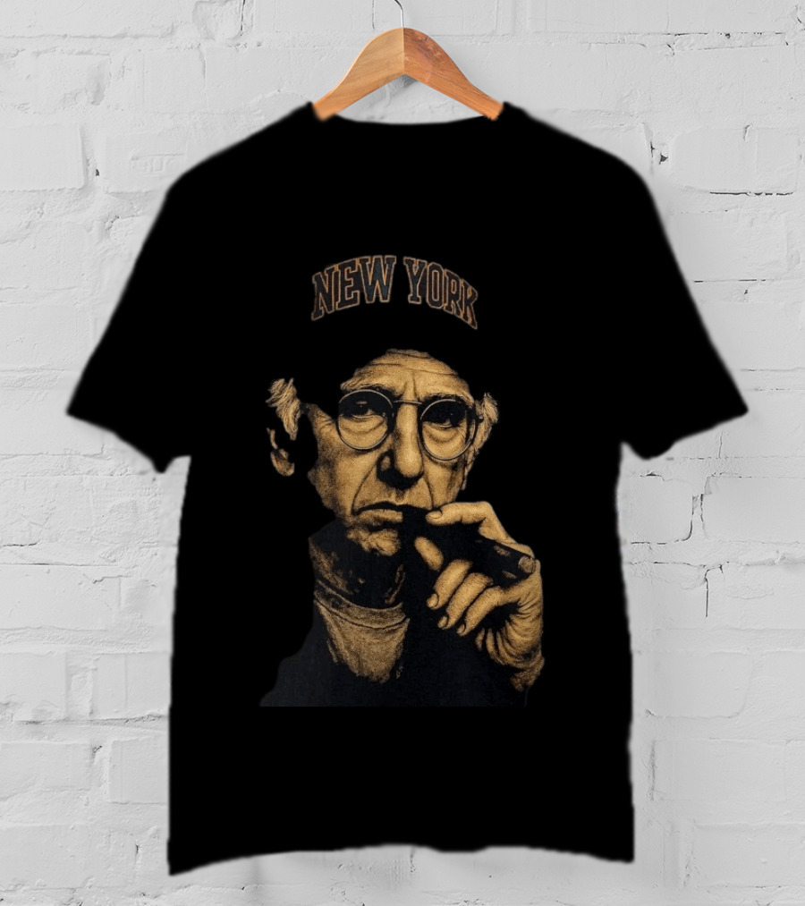 Larry David New York Knicks Cigar T-Shirt