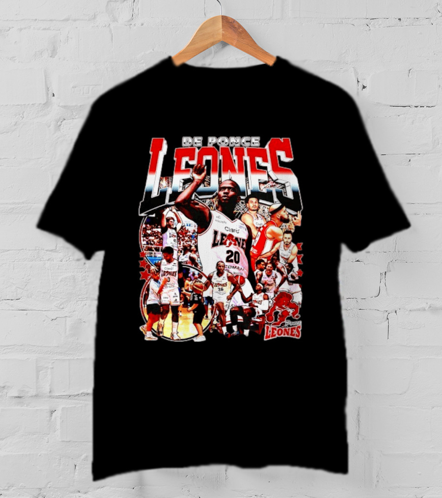 Leones De Ponce Basketball Team Players NBA All Stars T-Shirt