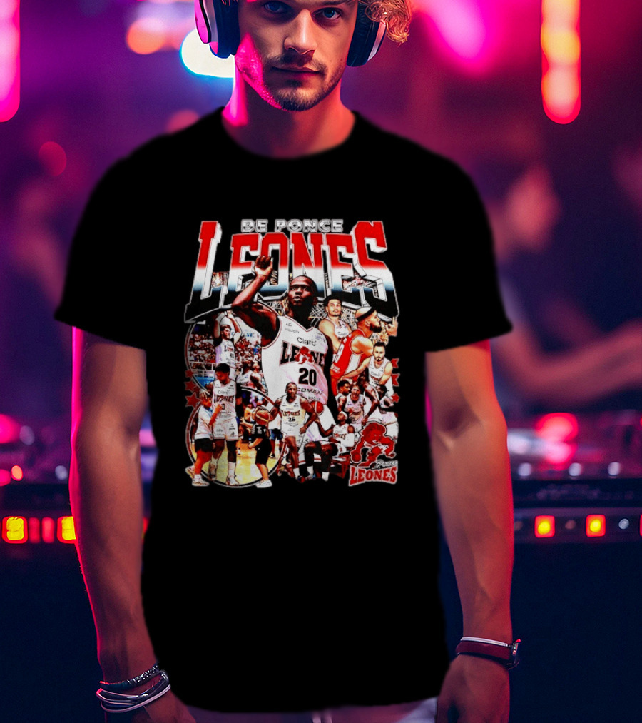 Leones De Ponce Basketball Team Players NBA All Stars T-Shirt