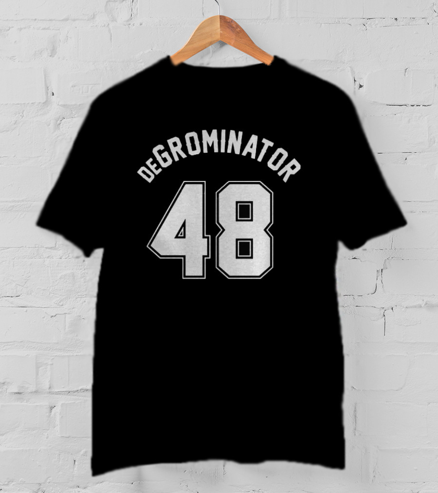 DeGrominator 48 Jacob DeGrom Texas Rangers Nation T-Shirt
