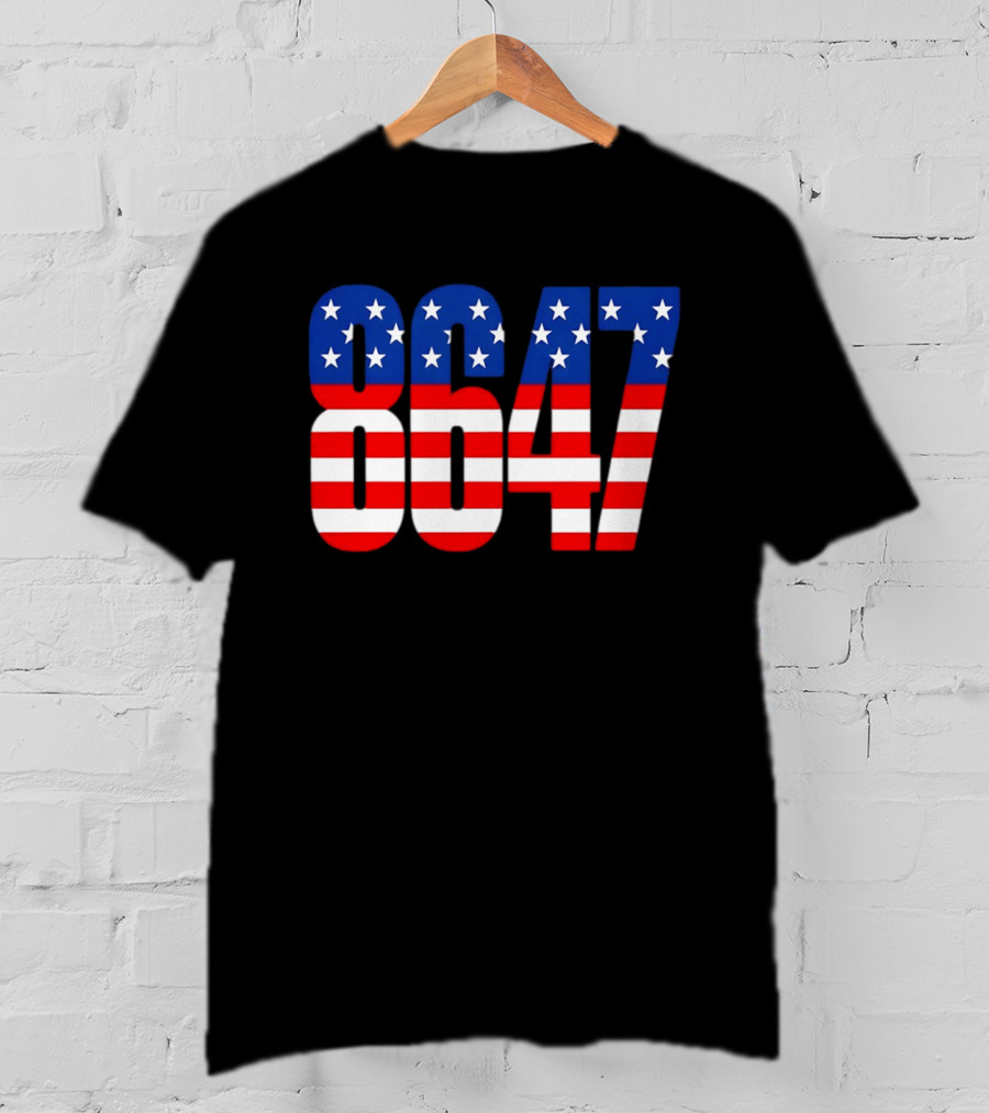 Patriotic American Flag 8647 Independence Day Stars And Stripes T-Shirt