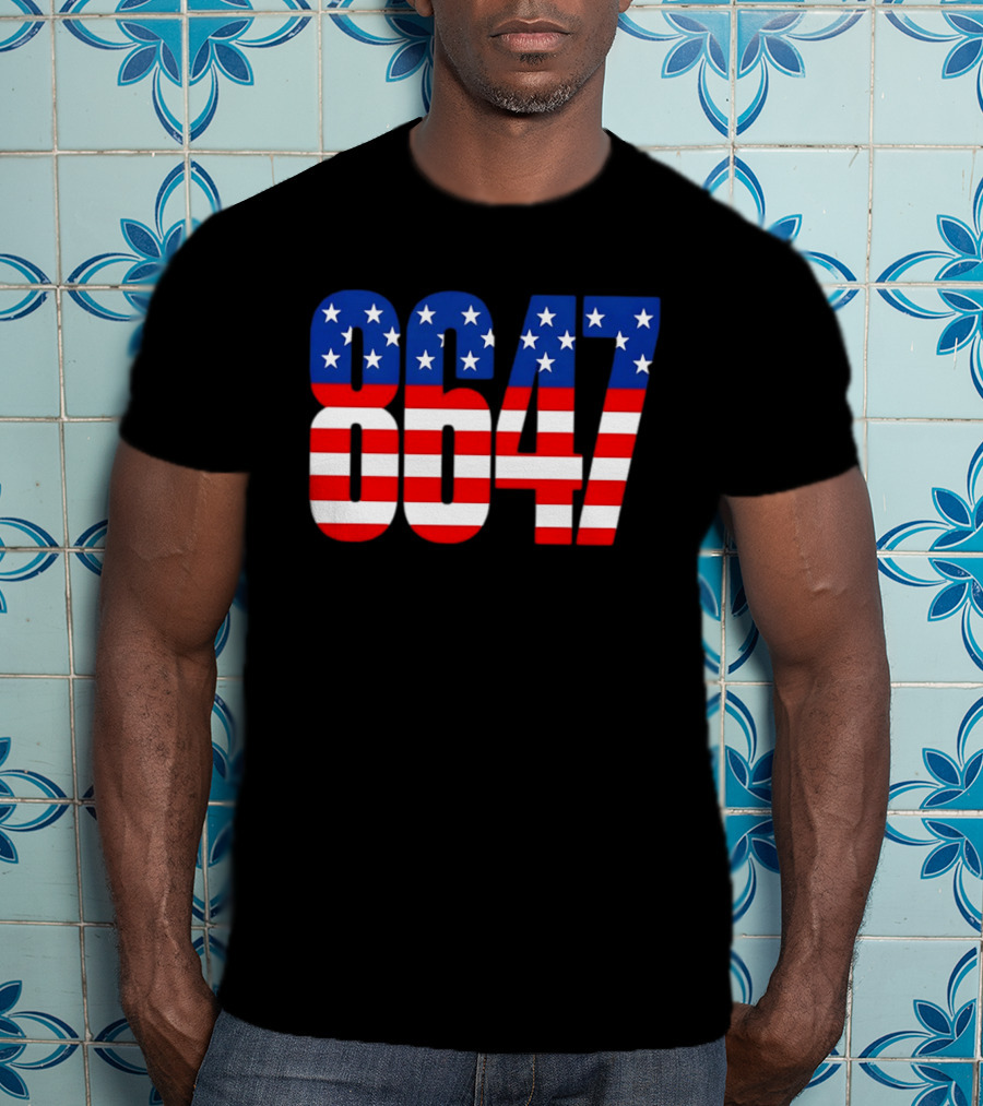 Patriotic American Flag 8647 Independence Day Stars And Stripes T-Shirt
