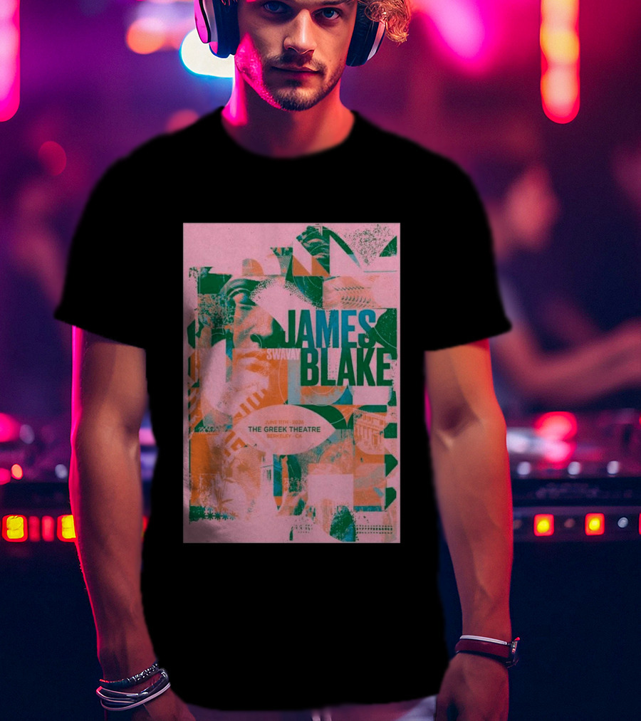 James Blake June 11 2026 Greek Theatre Berkeley CA T-Shirt