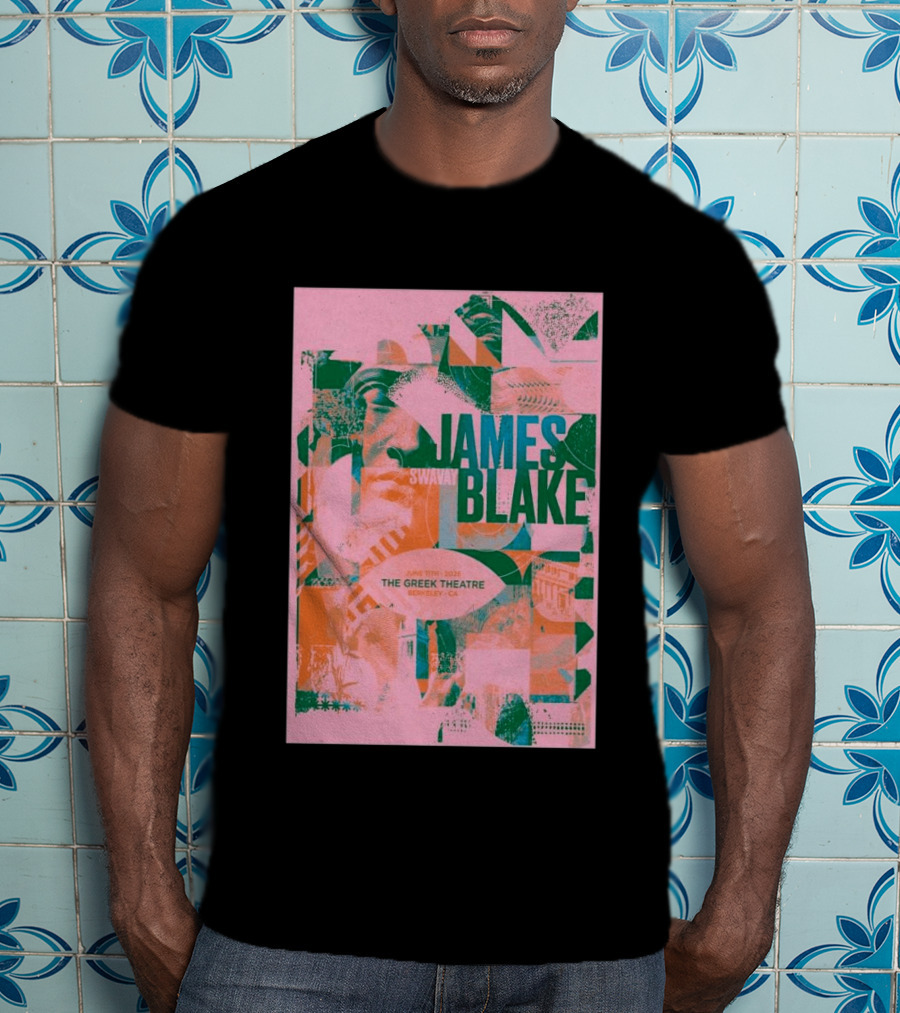 James Blake June 11 2026 Greek Theatre Berkeley CA T-Shirt