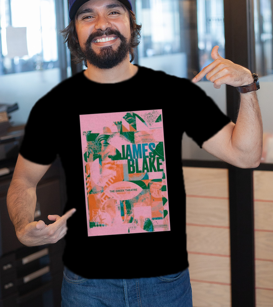 James Blake June 11 2026 Greek Theatre Berkeley CA T-Shirt