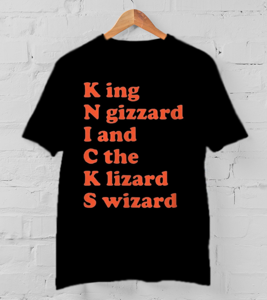 King Gizzard And The Lizard Wizard Knicks Collaboration T-Shirt