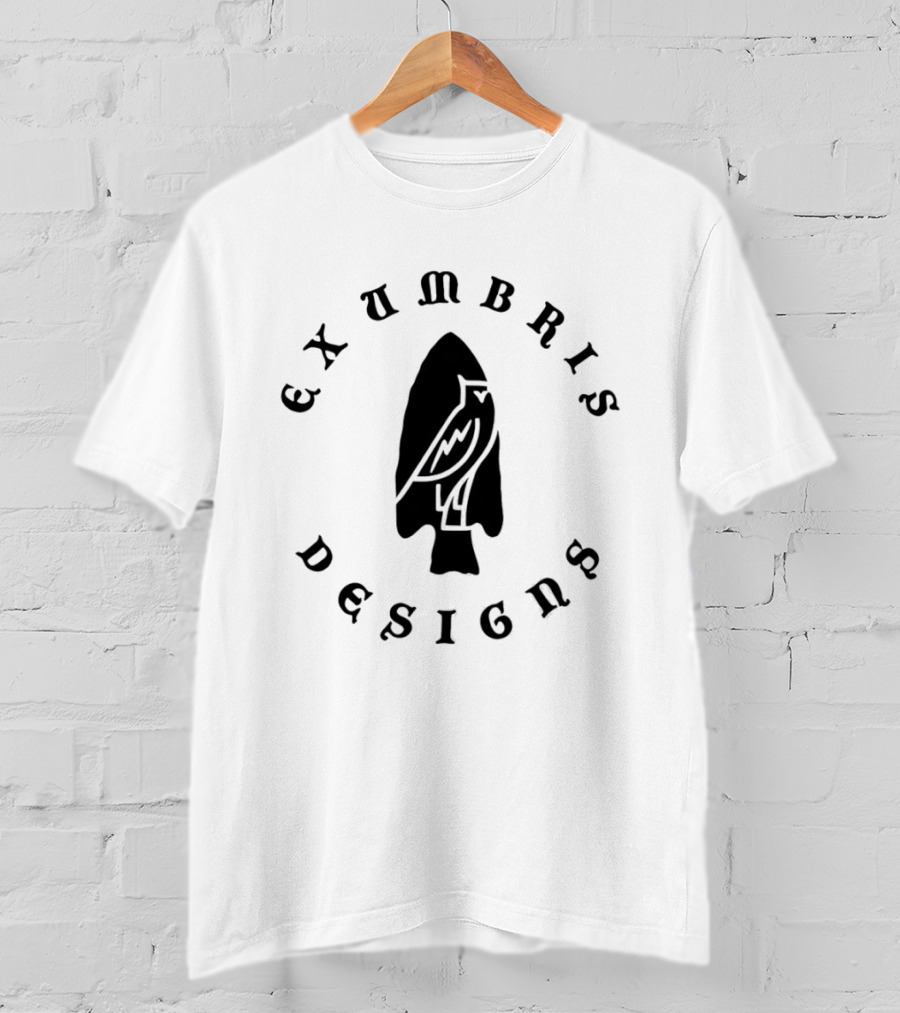 Exumbris Owl Arrowhead Modern T-Shirt