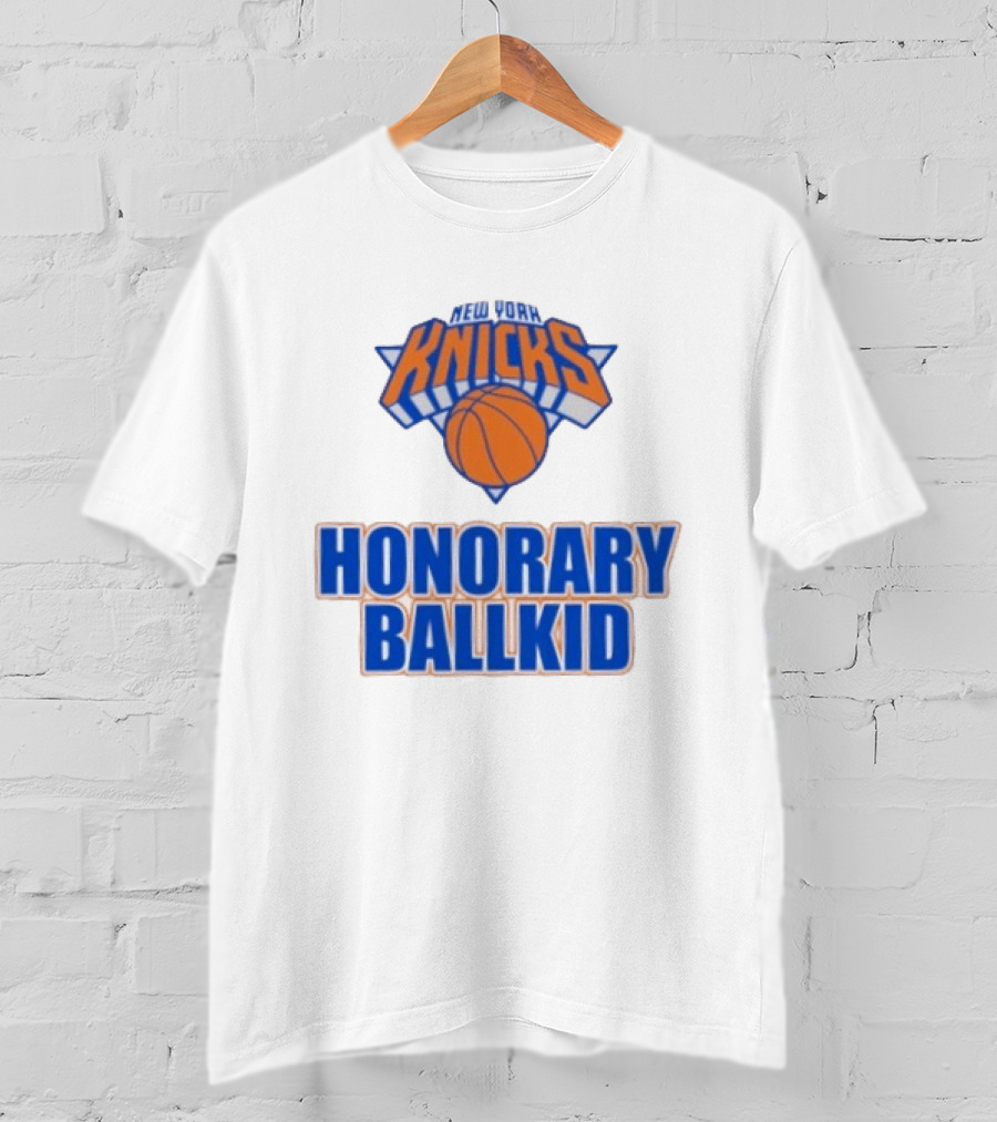New York Knicks Honorary Ballkid Recognition T-Shirt