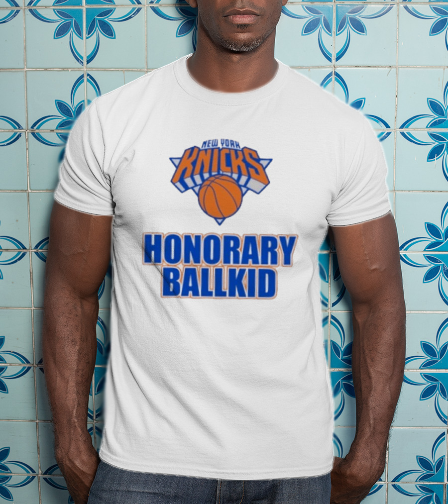 New York Knicks Honorary Ballkid Recognition T-Shirt