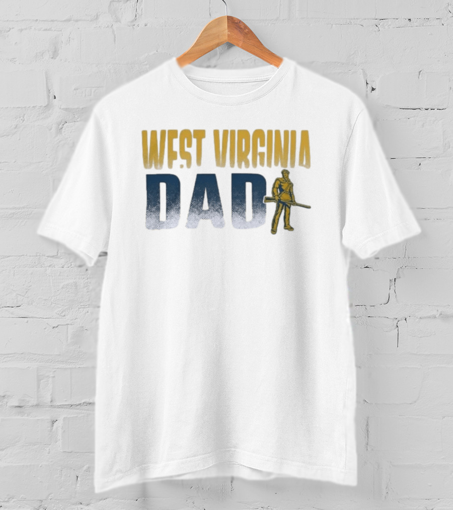 West Virginia Dad Mountaineer Spirit T-Shirt