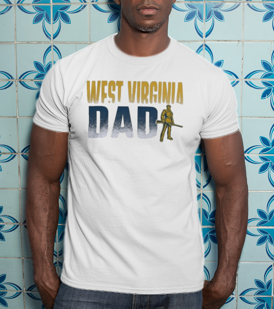West Virginia Dad Mountaineer Spirit T-Shirt
