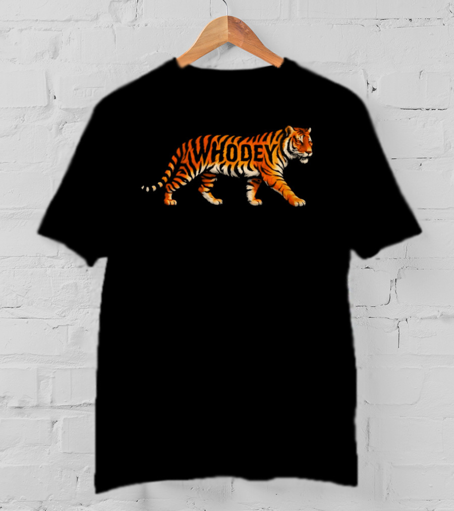 Cincinnati Tiger Whodey Football Spirit T-Shirt