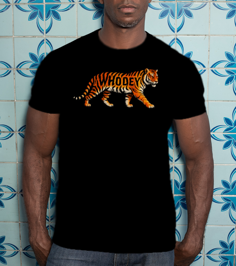 Cincinnati Tiger Whodey Football Spirit T-Shirt