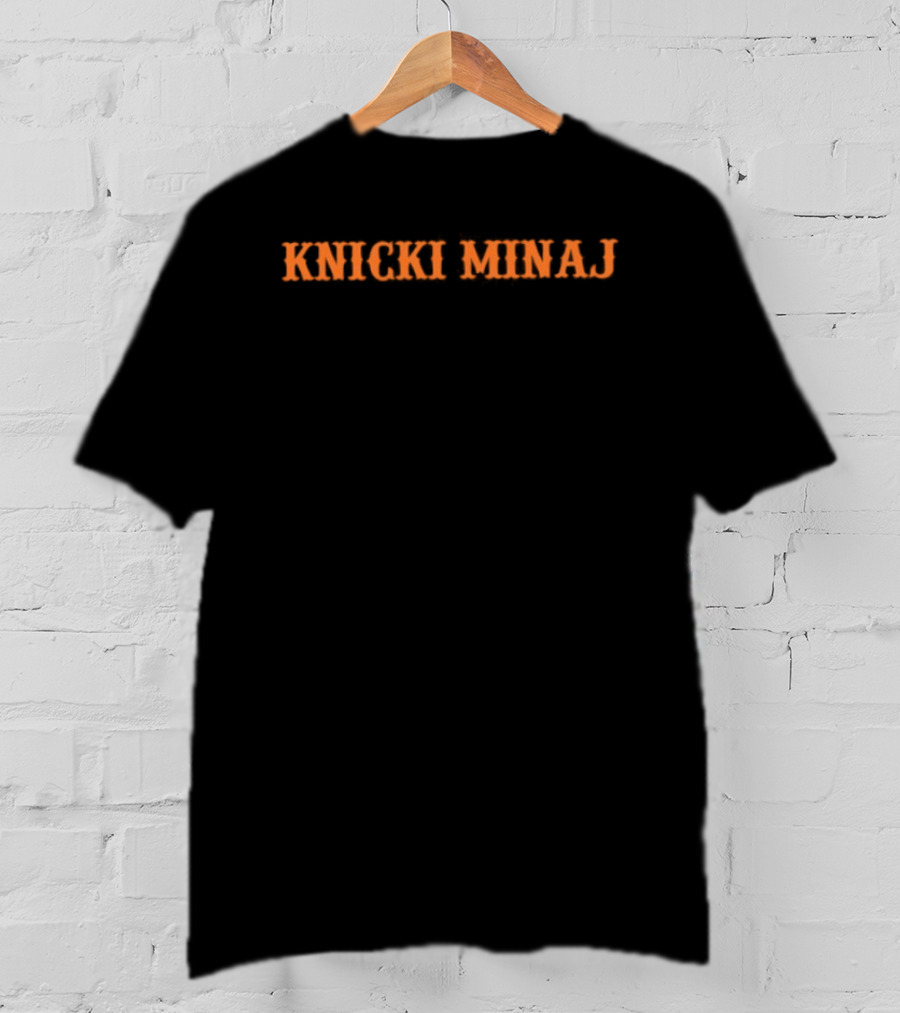 New York Knicks Knicki Minaj Bold Orange T-Shirt