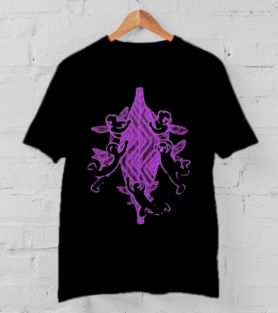 Gammin Threads Protect Trans Mob Purple Tribal T-Shirt