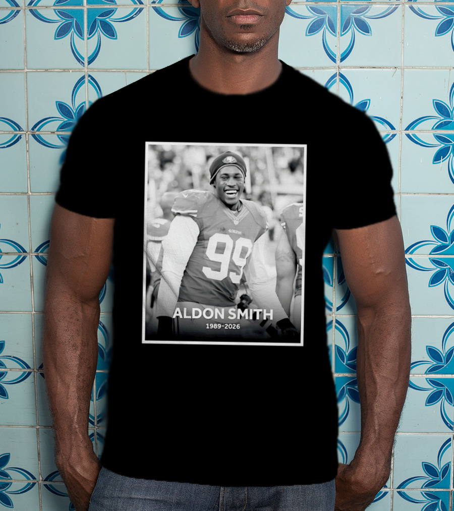 In Memory Of Aldon Smith 49ers 1989 2026 T-Shirt