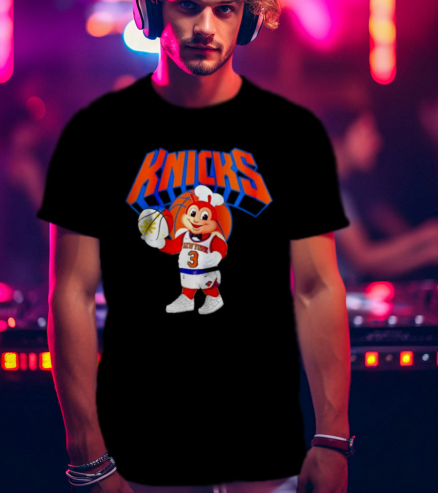 Jollibee New York Knicks Collaboration Jersey 3 T-Shirt