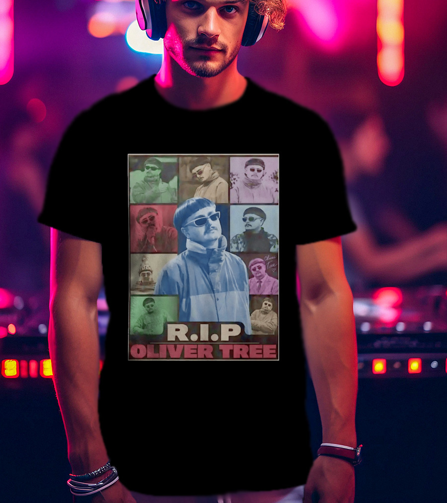 RIP Oliver Tree The Era Tour Collage T-Shirt