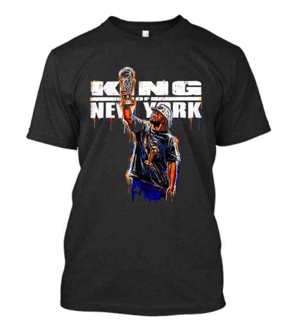 King Of New York Jalen Brunson MVP New York Knicks 2026 Paint T-Shirt