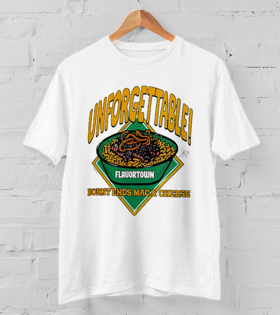 Unforgettable Flavortown Burnt Ends Mac & Cheese T-Shirt