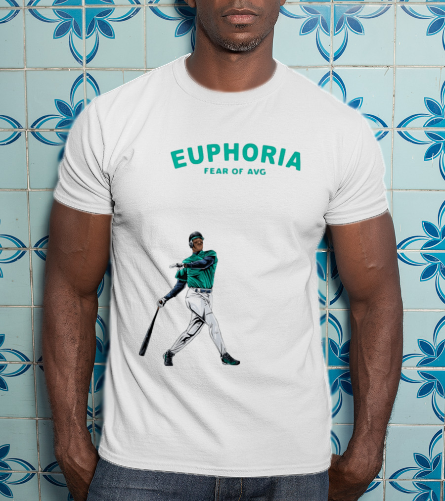Euphoria Fear Of AVG Baseball Player Iconic Swing T-Shirt