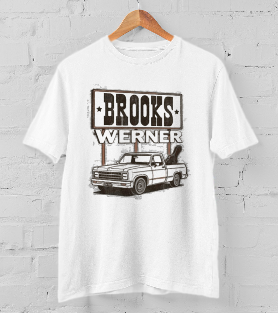 Brooks Werner Vintage Truck Billboard T-Shirt