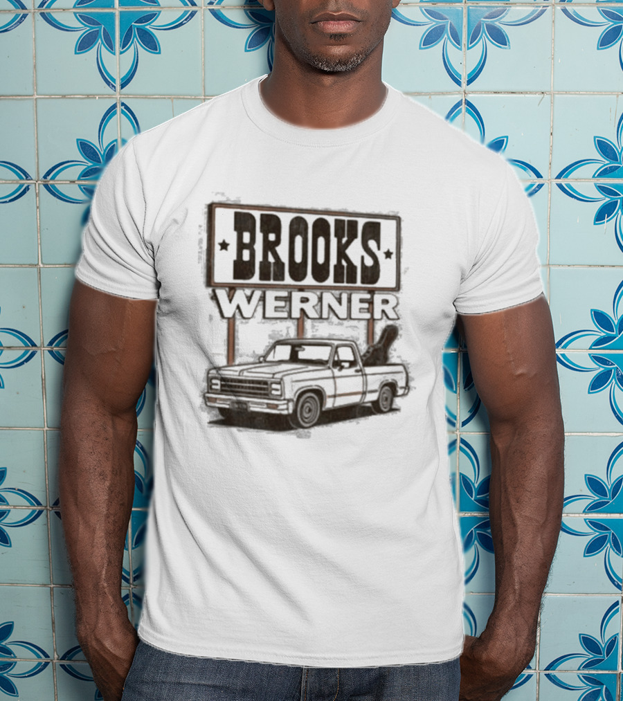 Brooks Werner Vintage Truck Billboard T-Shirt
