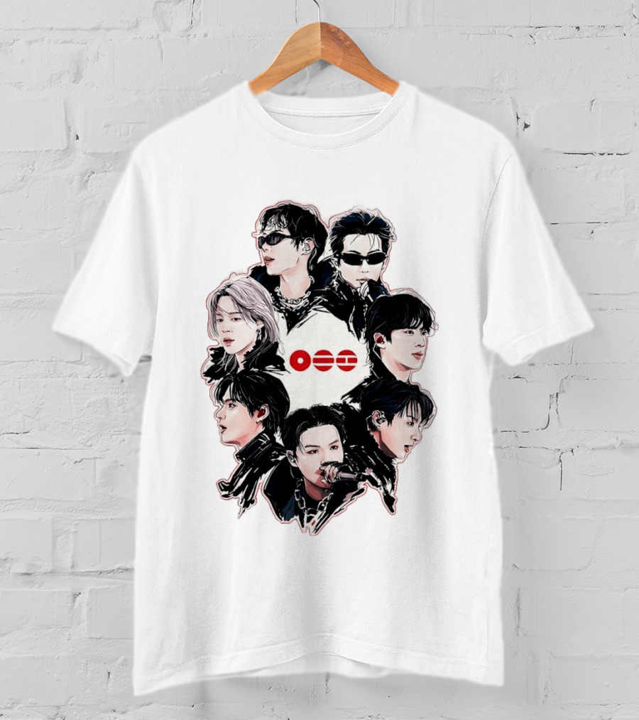 BTS Kpop ARMY Concert Seven Members T-Shirt