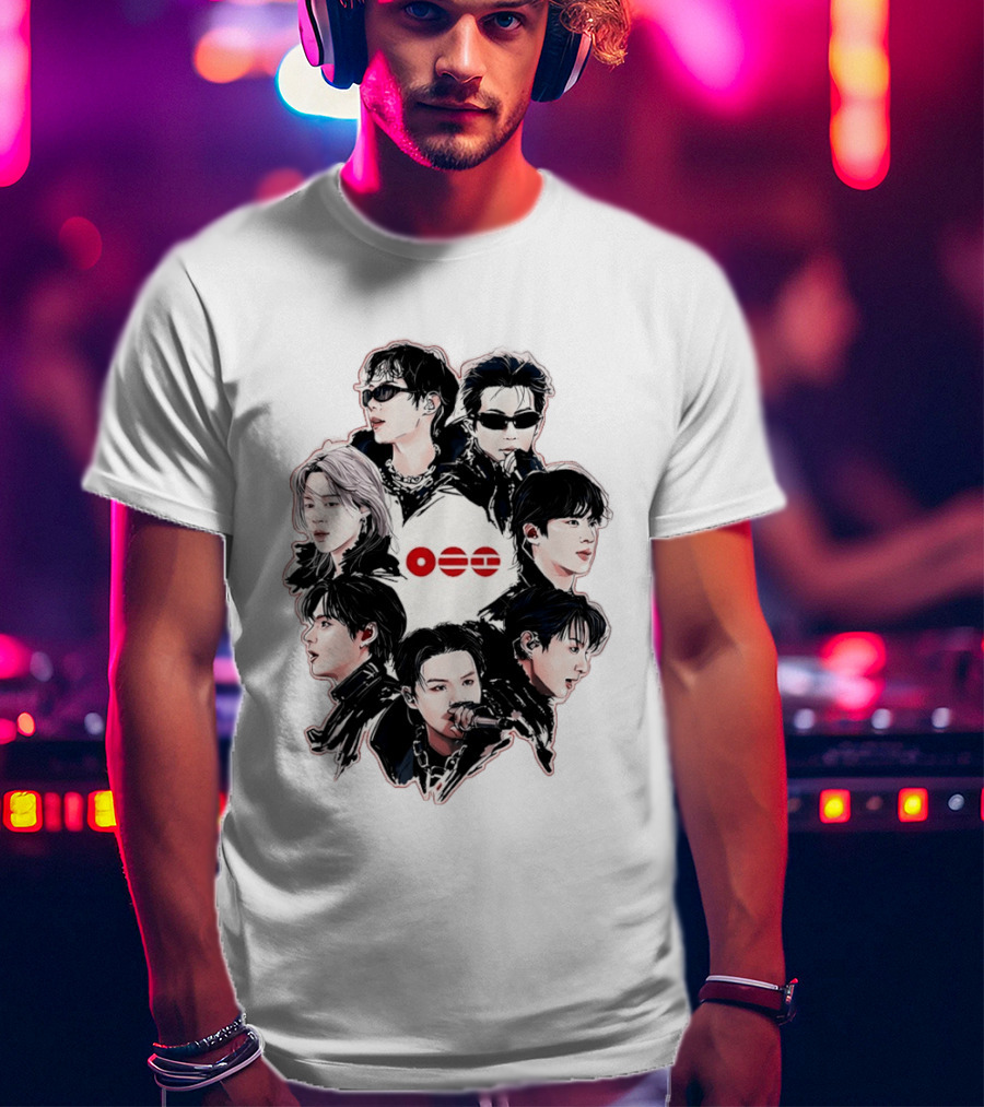 BTS Kpop ARMY Concert Seven Members T-Shirt
