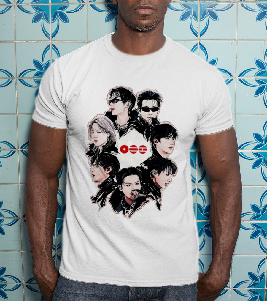 BTS Kpop ARMY Concert Seven Members T-Shirt