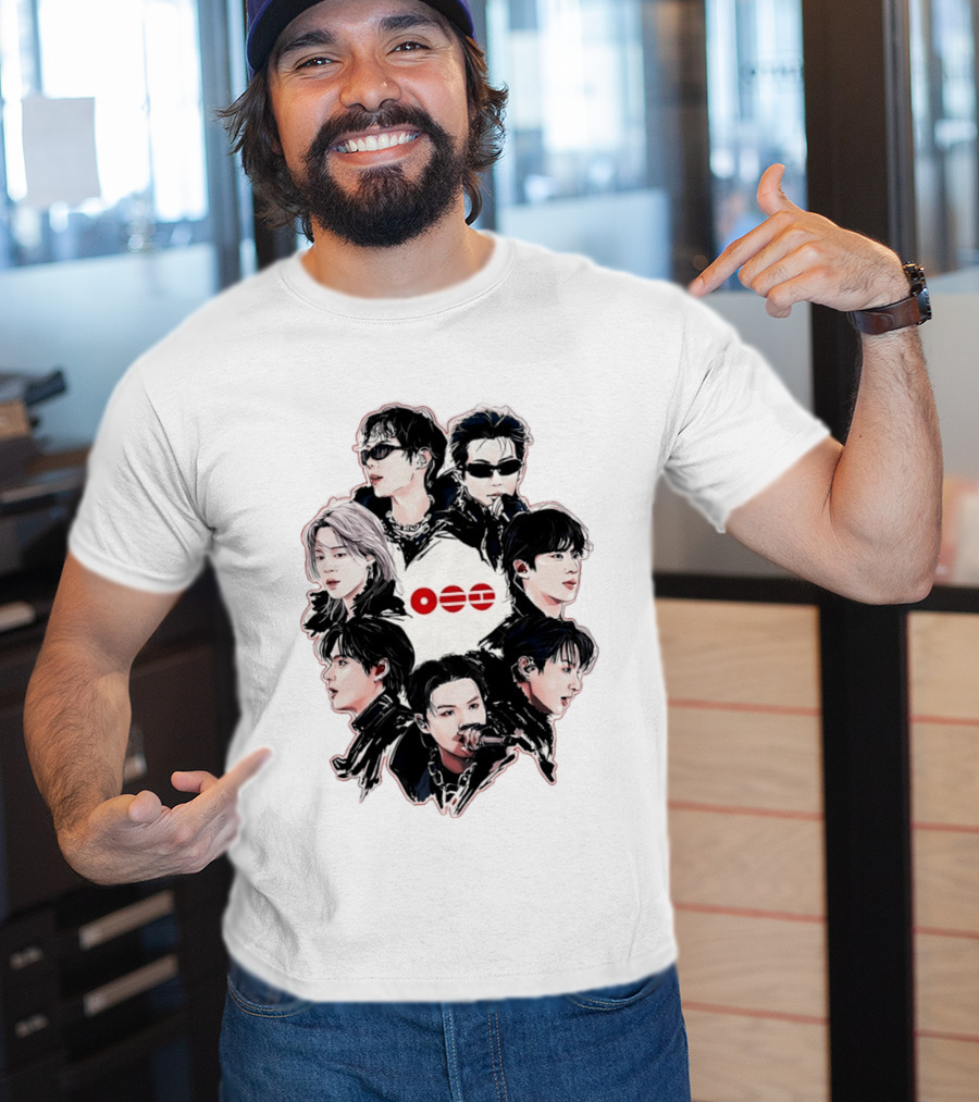BTS Kpop ARMY Concert Seven Members T-Shirt