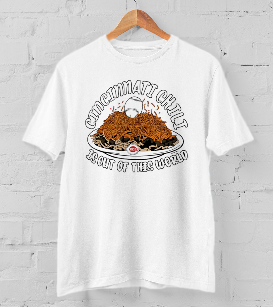 Cincinnati Chili Baseball Out Of This World T-Shirt