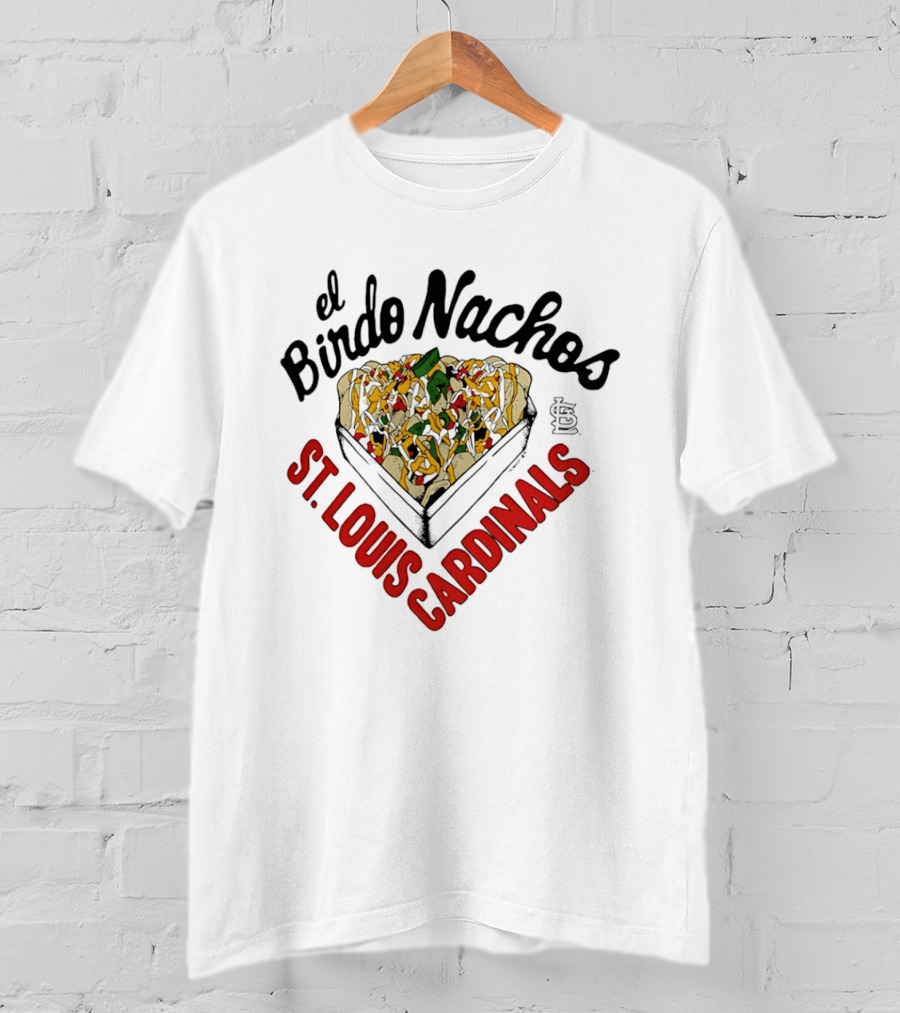 St. Louis Cardinals El Birdo Nachos T-Shirt
